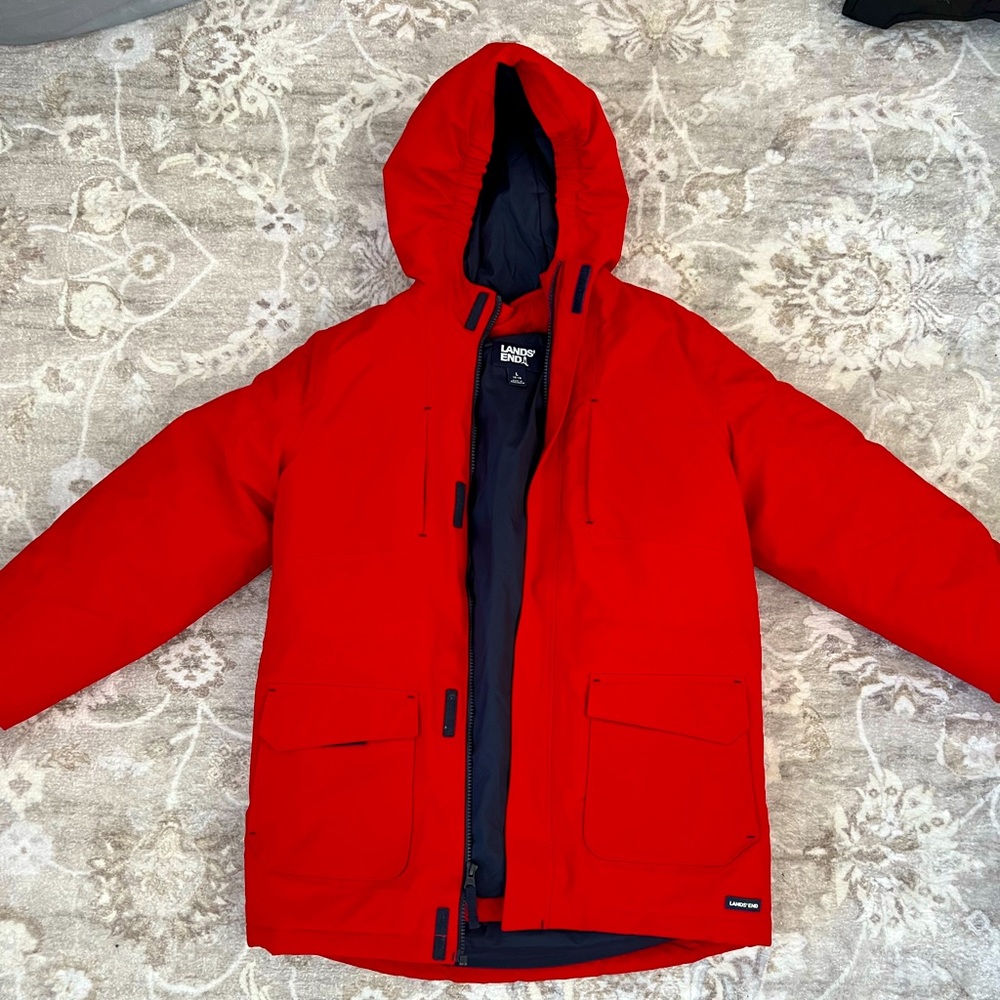 Lands End insulated 3 in 1 parka